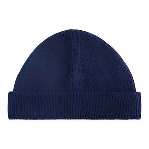 Beechfield Unisex Adult Natural Cotton Beanie / Oxford Navy